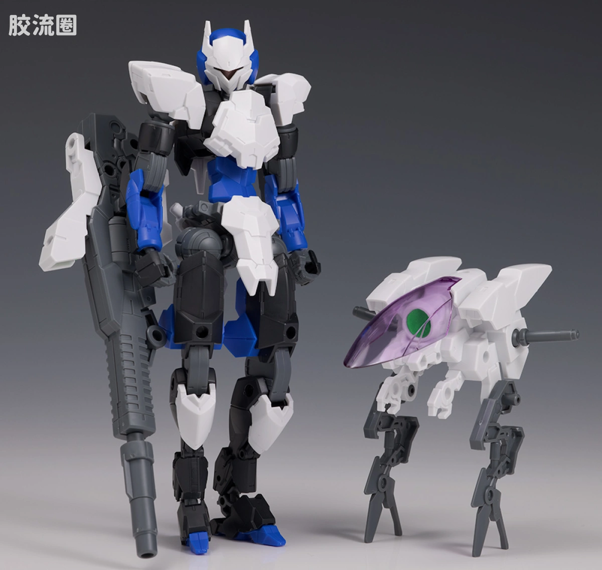 30MM 1/144 Extended Armament Vehicle EV-09 Exa Vehicle(加农机车ver.) - 图片